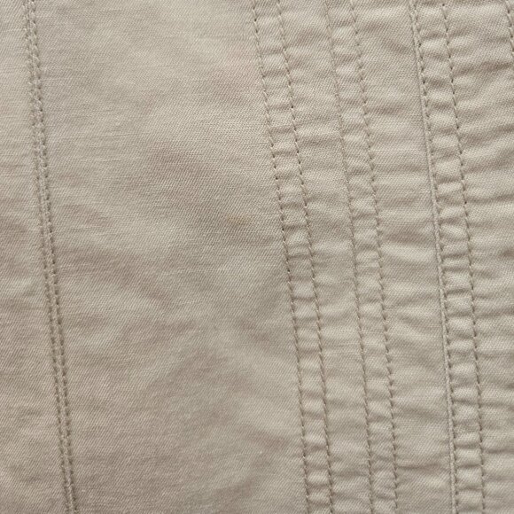 Mexx Linen ‑ Cotton Strappy Fitted Dress with Ruffled Hem - Fits Size 2 - 4 - Picture 8 of 8